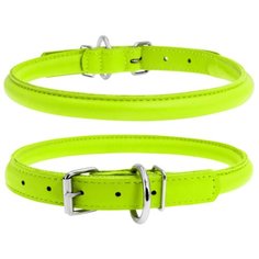 Ошейник COLLAR Glamour круглый 3505 33-41 см зеленый
