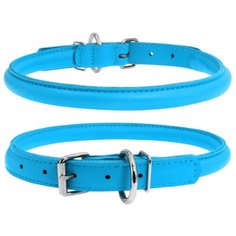 Ошейник COLLAR Glamour круглый 3506 39-47 см голубой