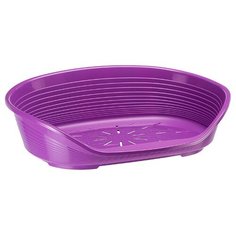 Лежак для собак и кошек Ferplast Siesta DeLuxe 10 93.5х68х28.5 см фиолетовый