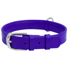 Ошейник COLLAR Glamour без украшений 3304 38-49 см фиолетовый