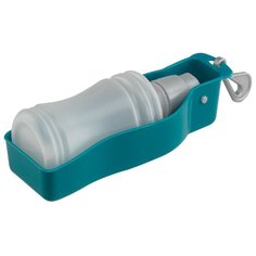 Миска Ferplast PA 5505 для кошек и собак 250 мл зеленый/прозрачный