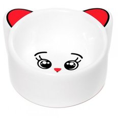 Миска Triol керамическая Хомячок 60 мл белый