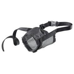 Намордник для собак Ferplast Muzzle net XL, обхват морды 17-35 см черный