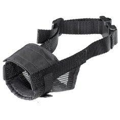 Намордник для собак Ferplast Muzzle net S, обхват морды 12-19 см черный