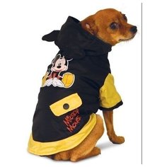 Дождевик для собак Triol Disney Mickey XS черный/желтый