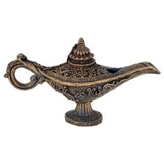 Фигурка для аквариума Prime Лампа Аладдина 19х7х11 см золотистый P.R.I.M.E.