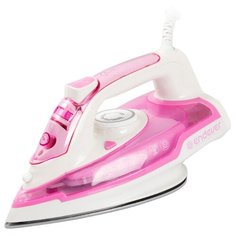Утюг ENDEVER Delta-205 розовый/белый