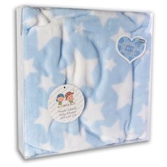 Плед Gamberritos 10004 110x80 см голубые звездочки