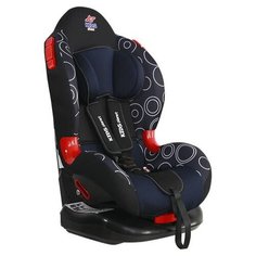 Автокресло группа 1/2 (9-25 кг) Kids Planet Atlas, синие кольца
