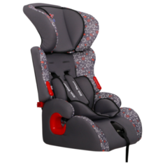 Автокресло группа 1/2/3 (9-36 кг) Kids Planet Calipso, серый/велосипед