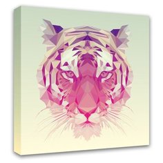 Картина Симфония Тигр 40х40 см