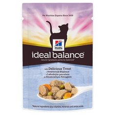 Корм для кошек Hills Ideal Balance с форелью 85 г