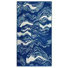 Этель полотенце Волны 50х90 см синий