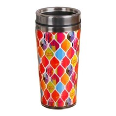 Термокружка Командор Ярких красок (0.4 л) красный