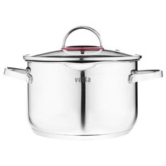 Кастрюля Vetta Бирмингем 6,3 л, стальной