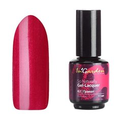 Гель-лак InGarden So Naturally, 11 мл, оттенок 62 Гранат
