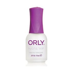 Orly верхнее покрытие Matte Top 18 мл прозрачный