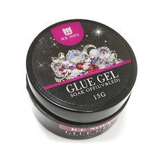 Клей для декора ICE NOVA Клей-гель 15 г прозрачный