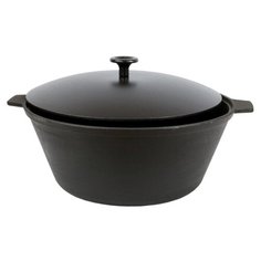 Кастрюля Добрыня DO-3358 4 л, черный