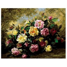 ВанГогВоМне Картина по номерам "Дикие розы", 40х50 (ZX 10060)