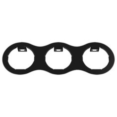 Рамка Lightstar Domino 214637, черный