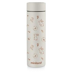 Классический термос Miniland Natur Thermos Bunny (0,45 л) бежевый