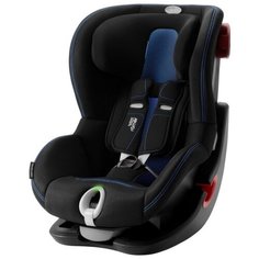 Автокресло группа 1 (9-18 кг) BRITAX ROMER King II LS, Cool Flow Blue black series