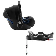 Автокресло-переноска группа 0+ (до 13 кг) BRITAX ROMER Baby-Safe2 i-Size + Flex Base, graphite marble