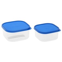 Доляна Набор контейнеров 1333874/1333875 синий