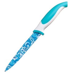 Доляна Нож универсальный 12 см голубой