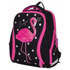 Berlingo ранец Nova Pink Flamingo, розовый/черный