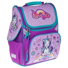 ArtSpace ранец Junior Dream Unicorn, фиолетовый/бирюзовый