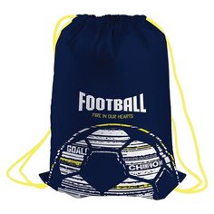 Berlingo Мешок для обуви Goal (MS09227) синий