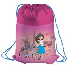 Berlingo Мешок для обуви Girl in Paris (MS09235) розовый