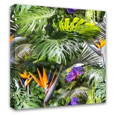 Картина Симфония Папоротник 30х30 см