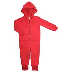 Комбинезон Веселый Малыш 351/140 размер 98, ярко-розовый