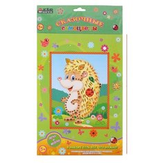 Arte Nuevo Картина из страз Сказочные самоцветы. Ежик (ANMT-R5)