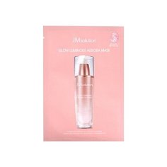 JM Solution увлажняющая маска с протеинами жемчуга и миндальным маслом Glow Luminous Aurora Mask, 30 мл