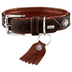 Ошейник HUNTER Cody 55 42-48 см dark brown/cognac