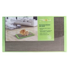Когтеточка Triol Стандарт S 50 х 24 см бежевая