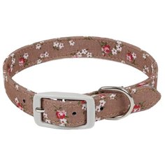 Ошейник Triol Звездочки/Цветочки/Горошинки M 28-37 см цветочки