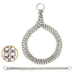 Ошейник-удавка Triol SHP3050, 50 см сталь