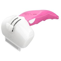 Щетка-триммер FoOlee Easee Dog Small с 2 гребёнками 4.5 см розовый