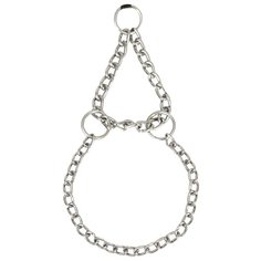 Ошейник-удавка Triol однорядный SHD3055, 55 см 55 см серебристый