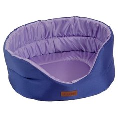 Лежак для собак и кошек Katsu Classic Shine XXL 70х62х25 см фиолетовый/лаванда