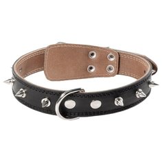 Ошейник Гамма шипы 11232111, 72 см 65-70 см черный Gamma