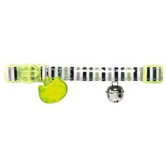 Ошейник HUNTER Glossy Stripes green