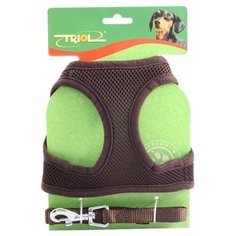 Шлейка с поводком Triol 11361011/11491030 коричневый