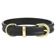 Ошейник Waifs & Strays Classic с проточиной XXL 48-56 см черный