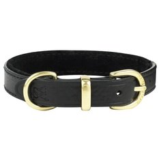 Ошейник Waifs & Strays Classic на подкладке L, 52 см 36-42 см черный